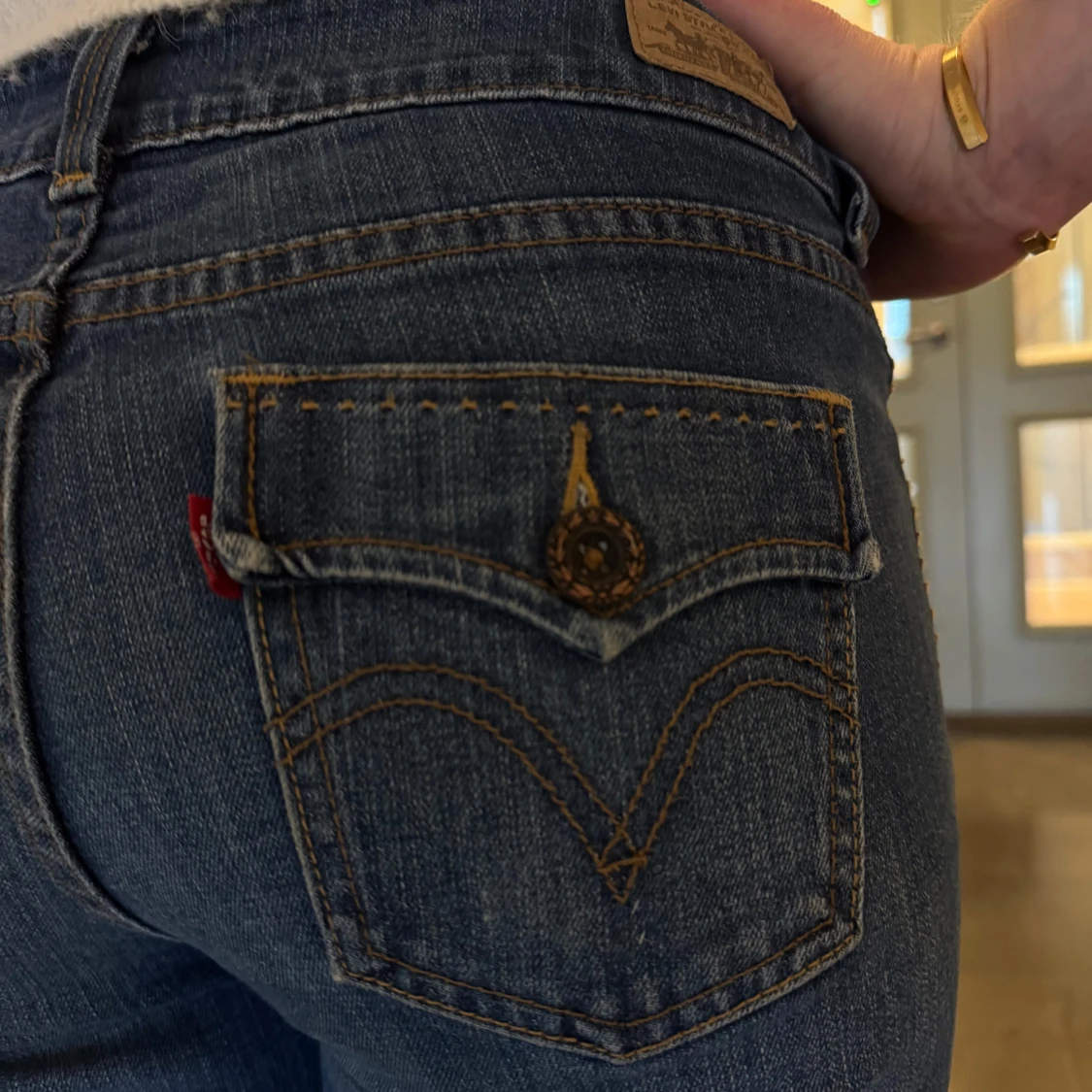 Blå jeans från Levi's - 92