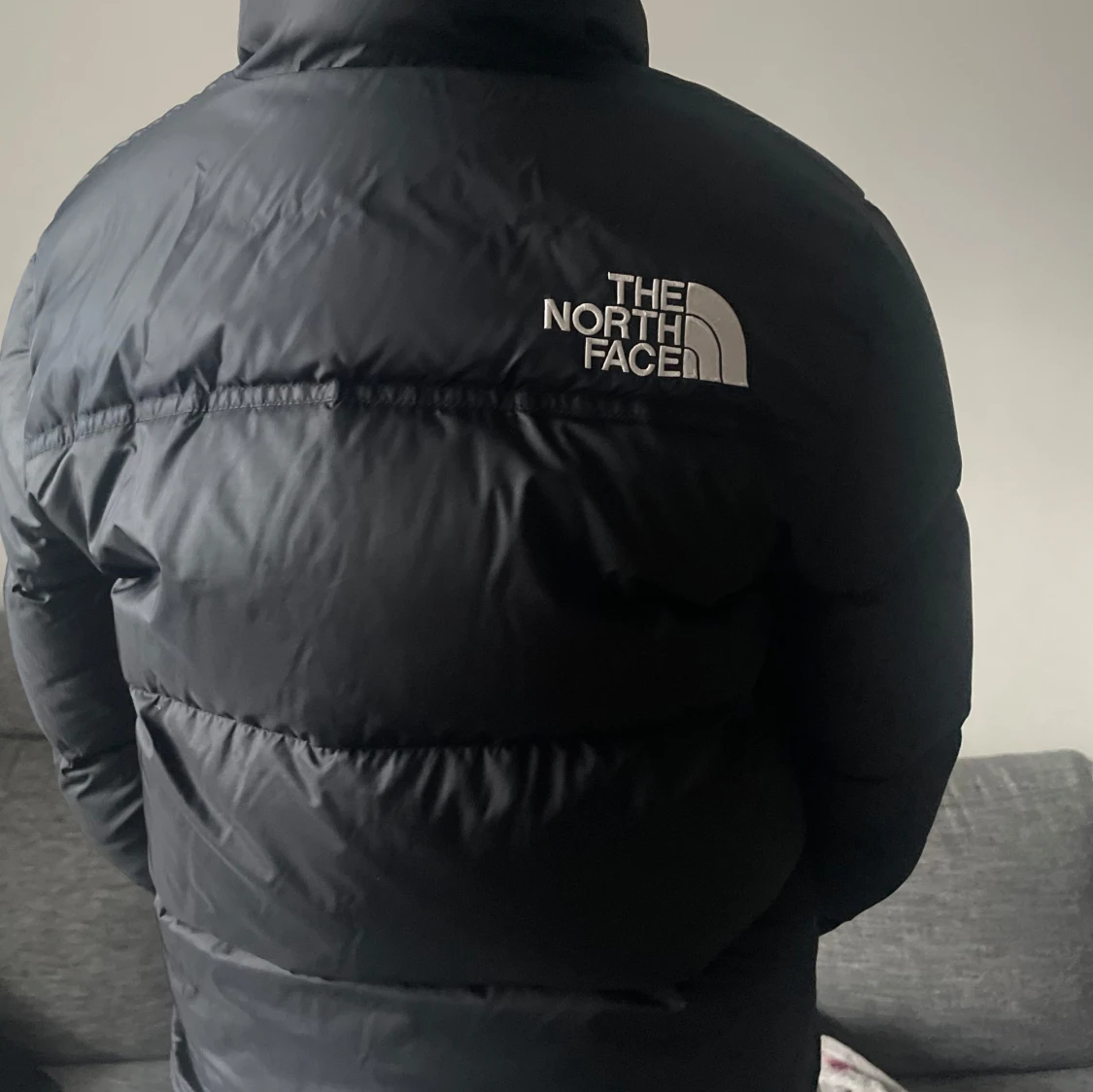 Svart dunjacka från The North Face - 90