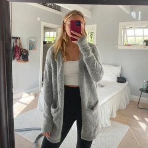 Mohair kofta 🩶 - Från H&M i storlek M🩶