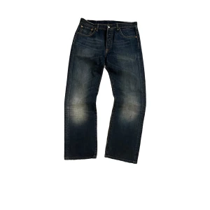 Vintage Levis 501 Jeans  - 34x34 - Perfekt Condition - Sjuk Fade - Straight Fit 501s - Tvär Sköna Överlag - Skriv Till Mig Ifall Du Har Frågor🔴