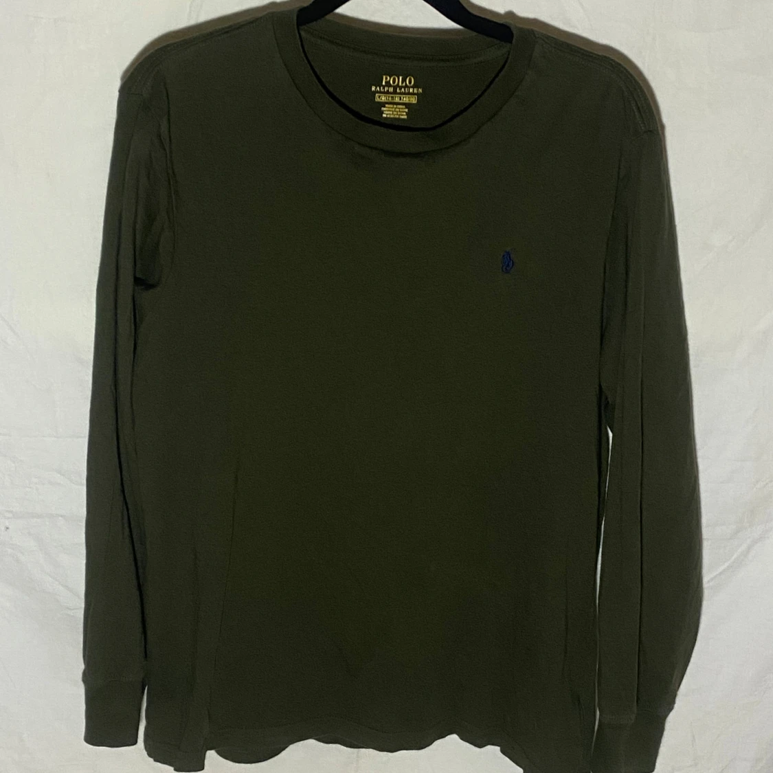 Olivgrön långärmad tröja från Polo Ralph Lauren