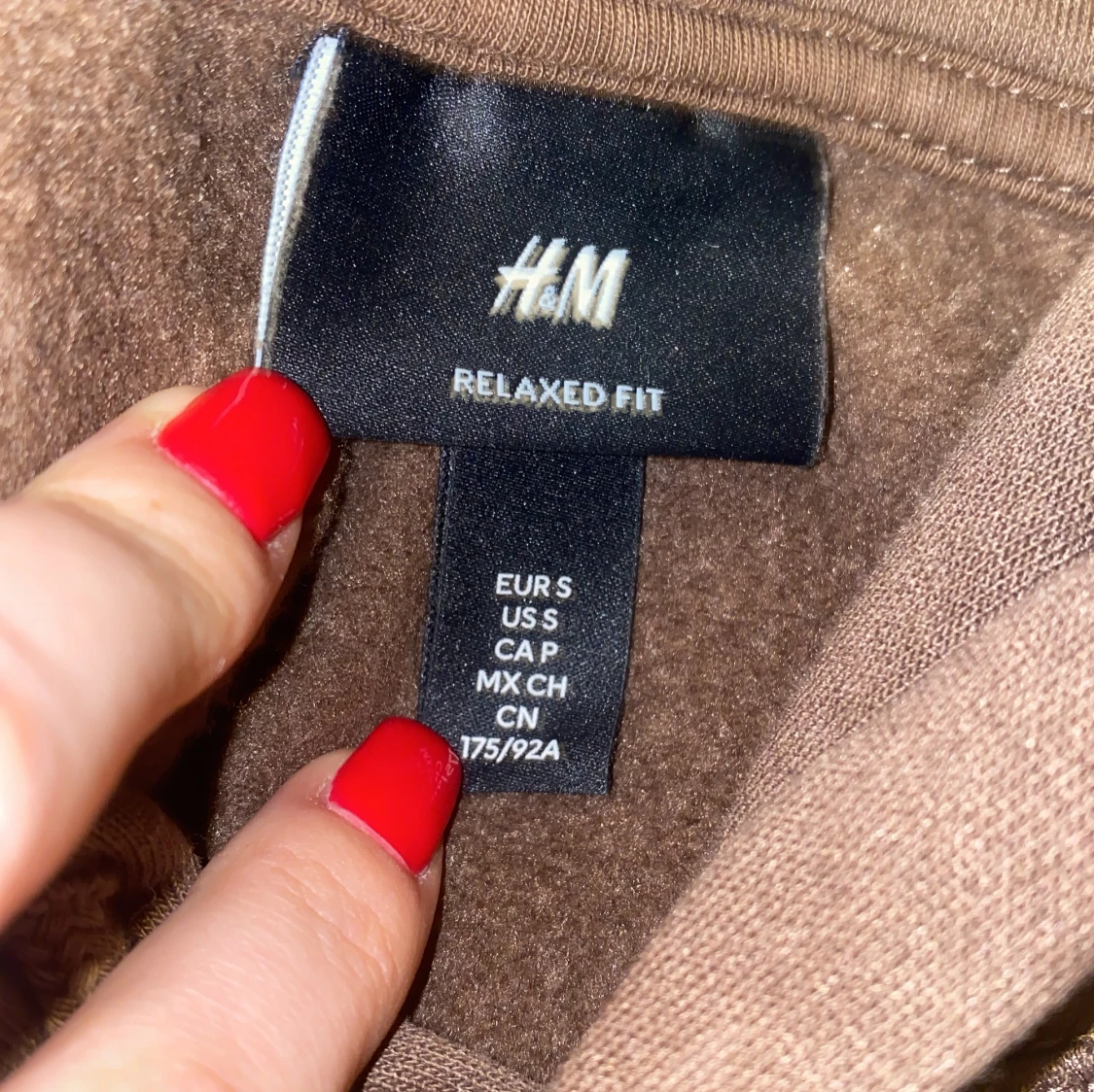 Brun hoodie från H&M - 90
