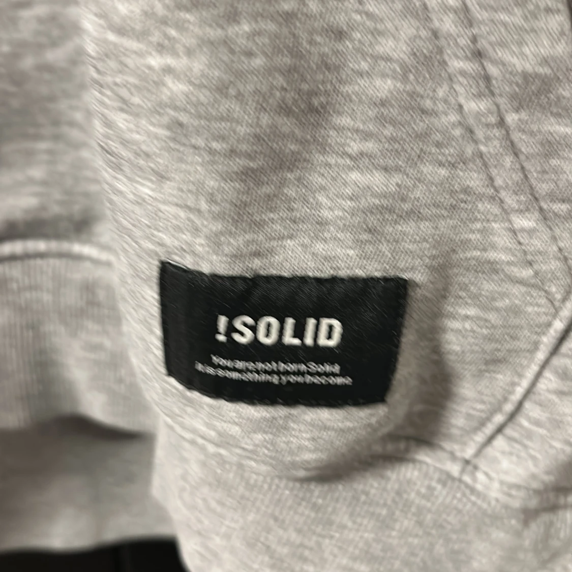 Grå hoodie från !Solid - 91