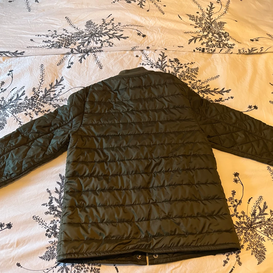 Olivgrön quiltad jacka från Polo Ralph Lauren - 90