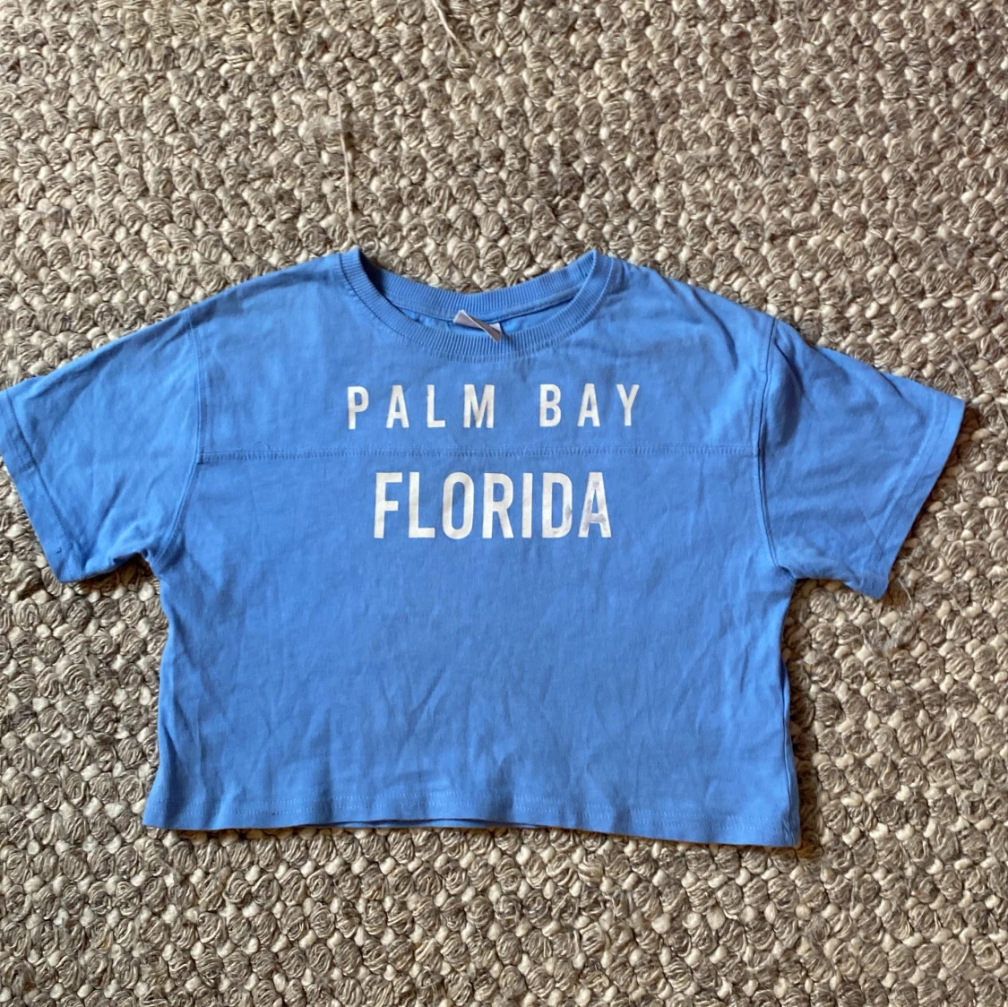 Blå t-shirt från Zara