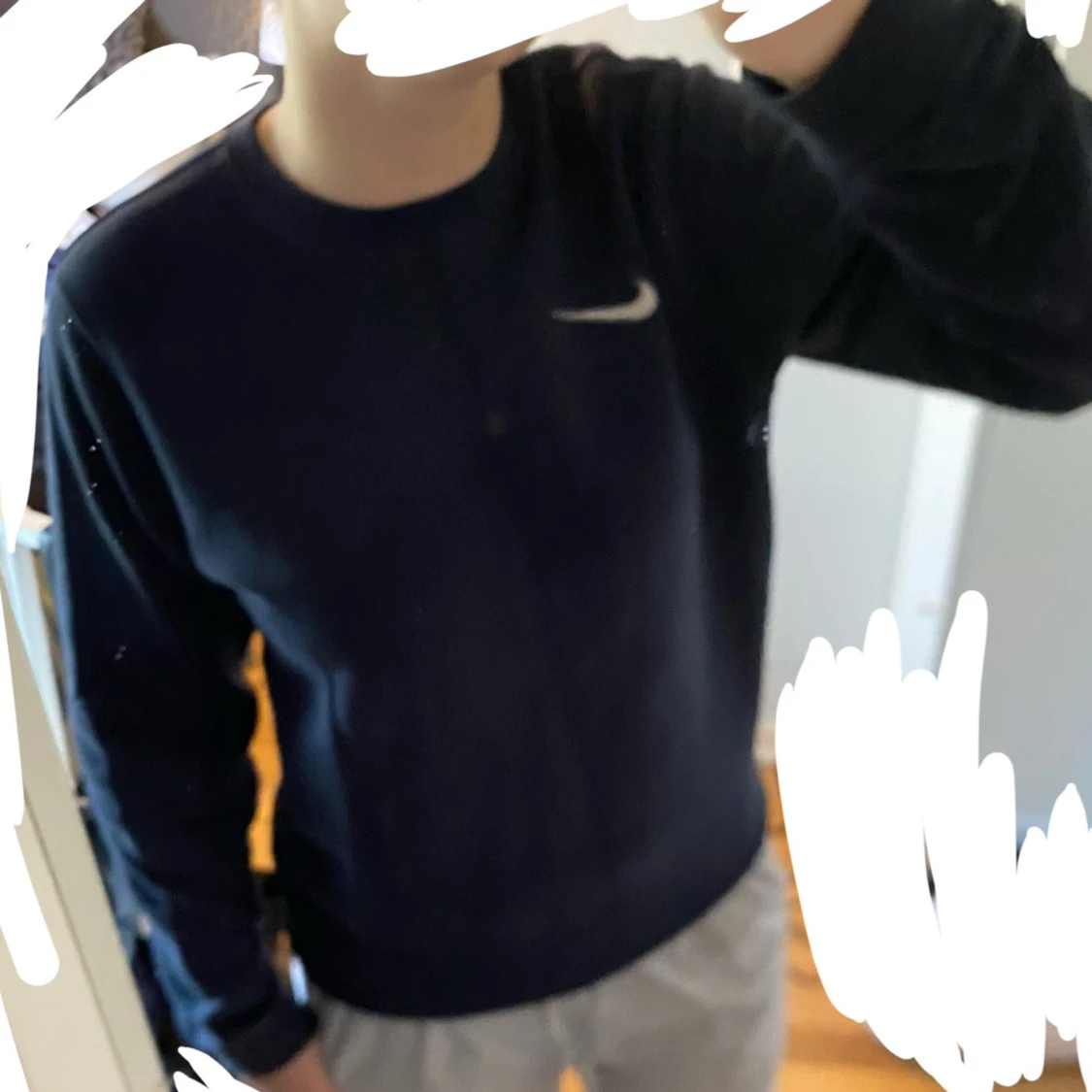Mörkblå sweatshirt från Nike - 90