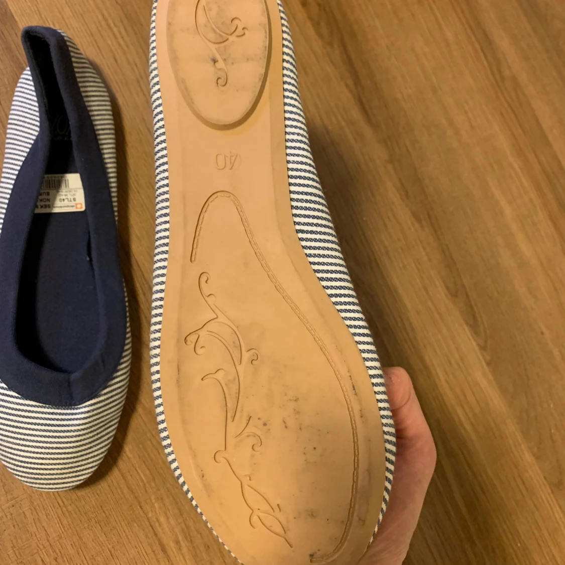 Randiga ballerinaskor från Vox - 90