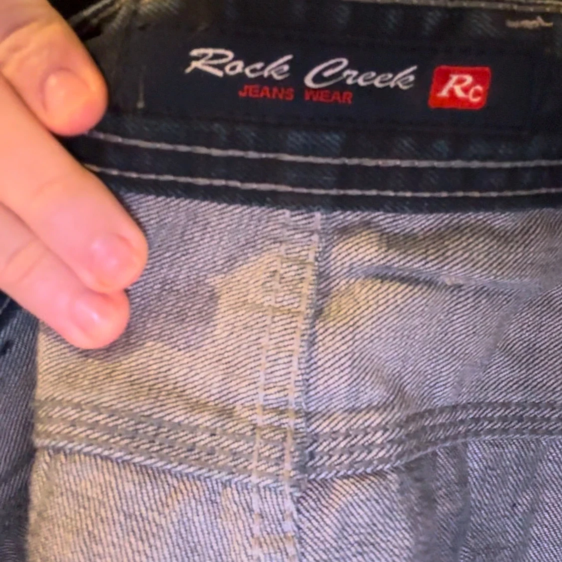 Vintage Mörkblå jeans från Rock Creek - 1