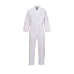 Vit overall med dragkedja - Säljer en sprillans ny vit overall med dragkedja framtill och en bröstficka. Perfekt för studenten🎓, arbete eller projekt där du behöver skyddande kläder. Overallen har långa ärmar och en klassisk krage. Overallen inköptes för 450 kr, är i storlek M, och säljer den för billigare pris! (Värt att notera är att storlekarna i dessa overaller är stora!)🤍