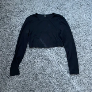 Långärmad topp - Ribbad topp 