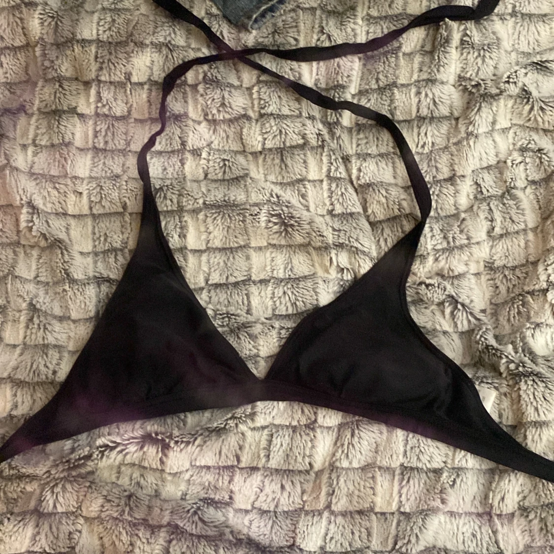 Svart triangel bikini - 90