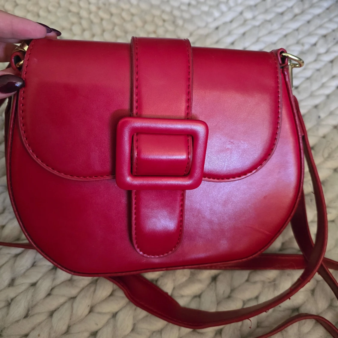 Röd väska - 92