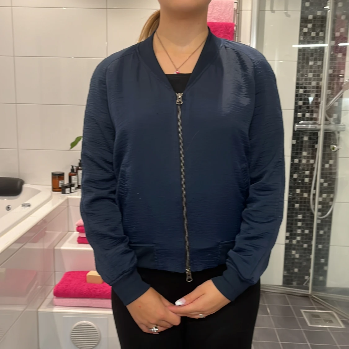 Mörkblå jacka från koul  - 93