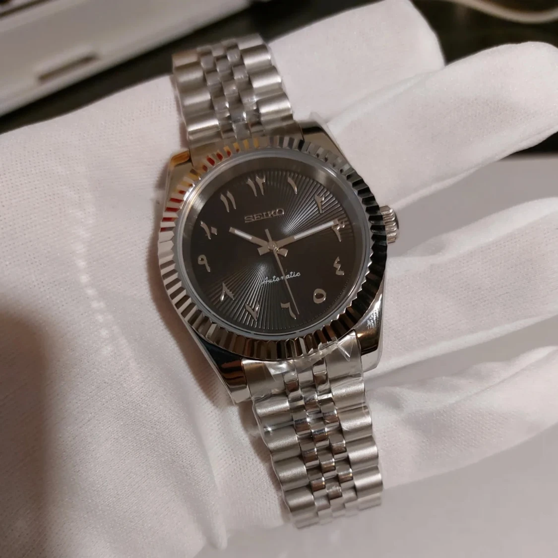 Arabic dial seiko mod