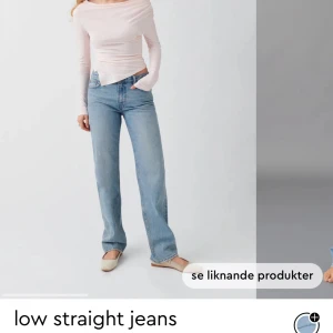 Low waist jeans - (De två första bilderna är från ginas hemsida) Low waist raka jeans från Gina Tricot. Väl använda men är i bra skick. 