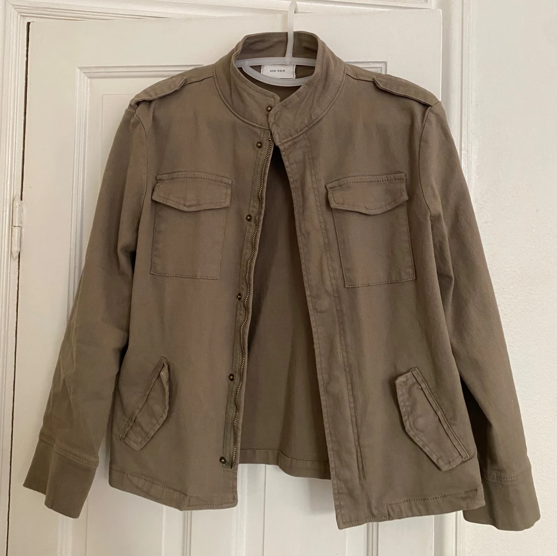 Neo Noir grön höstjacka - 91