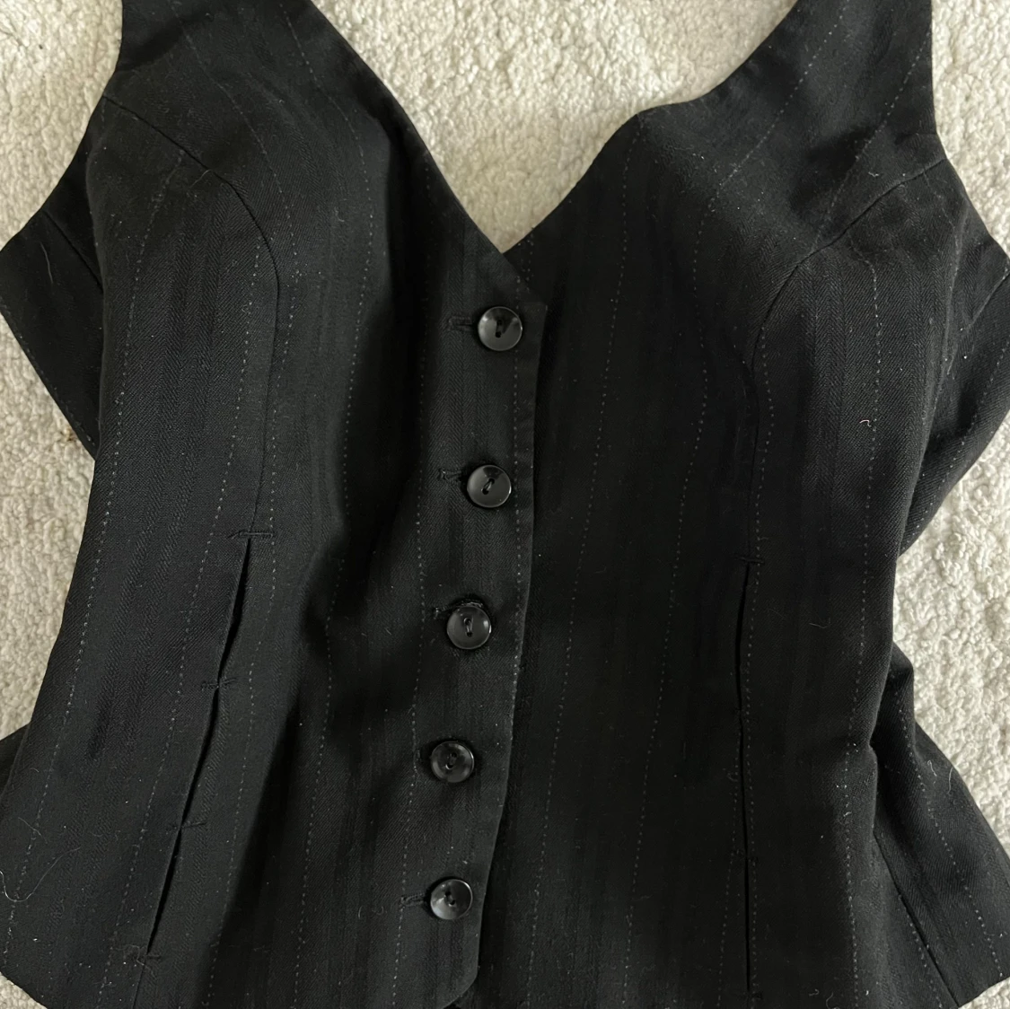 Svart korsettväst från Vila - 90