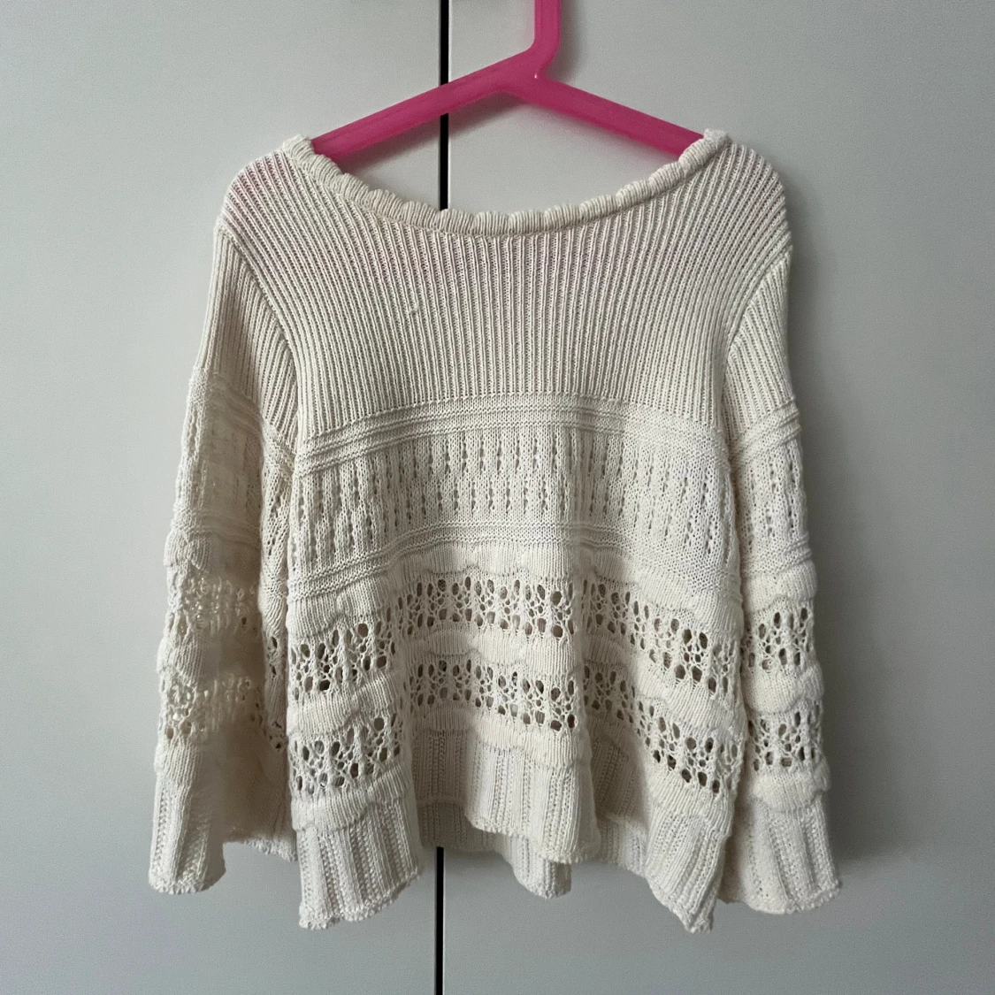 Mango trekvärtsarm tröja 