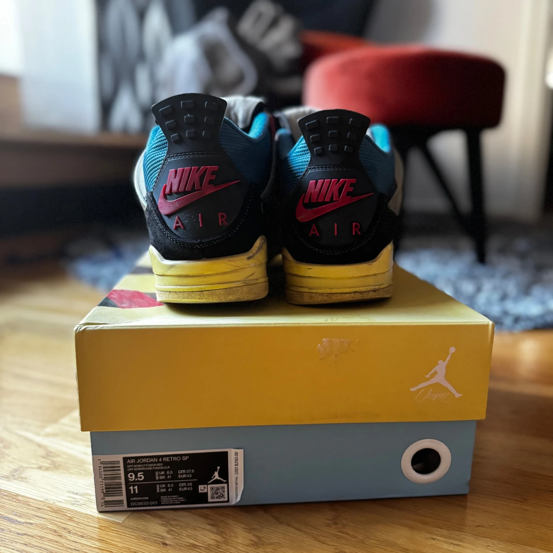 Nike Air Jordan 4 union - 1