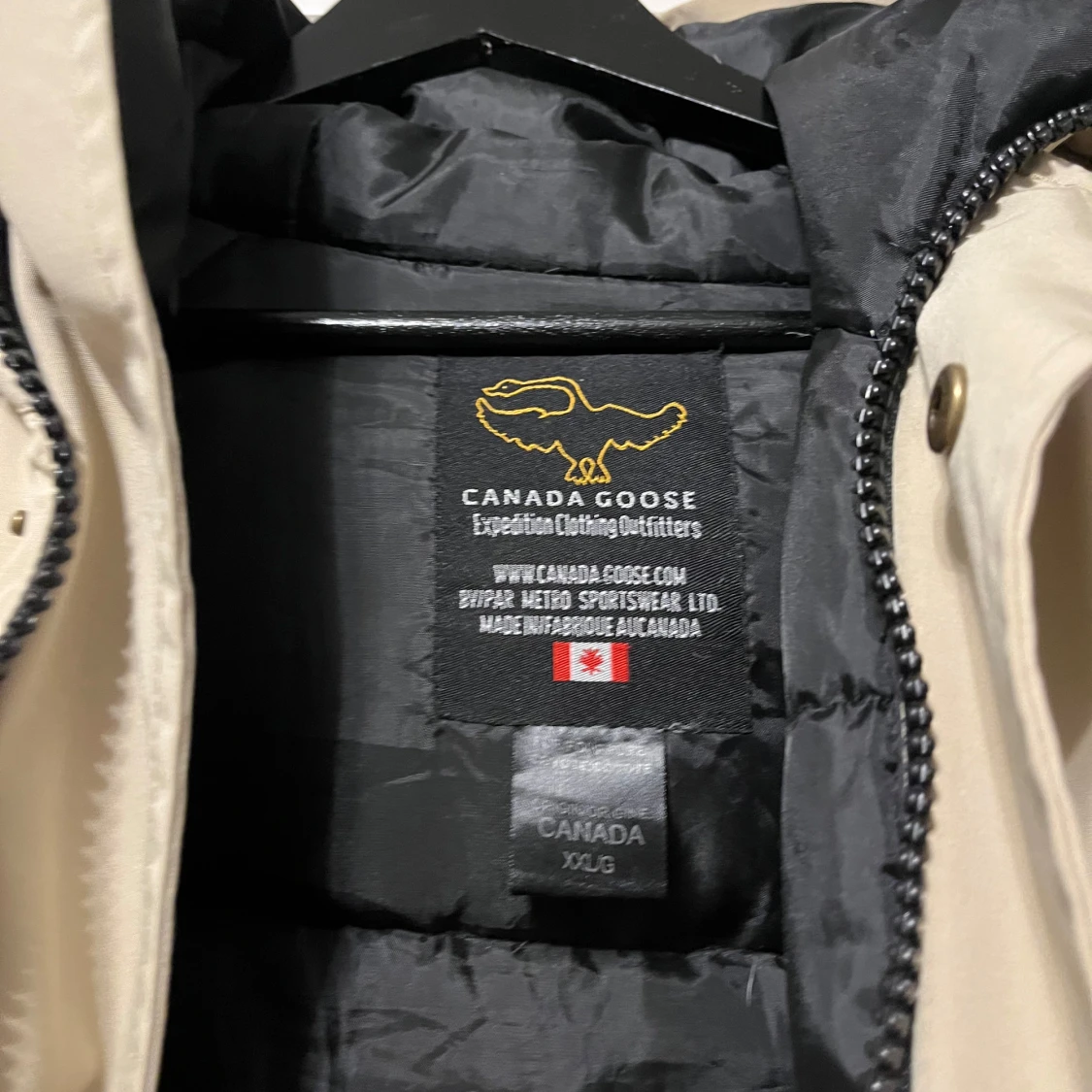 Beige dunjacka från Canada Goose - 3