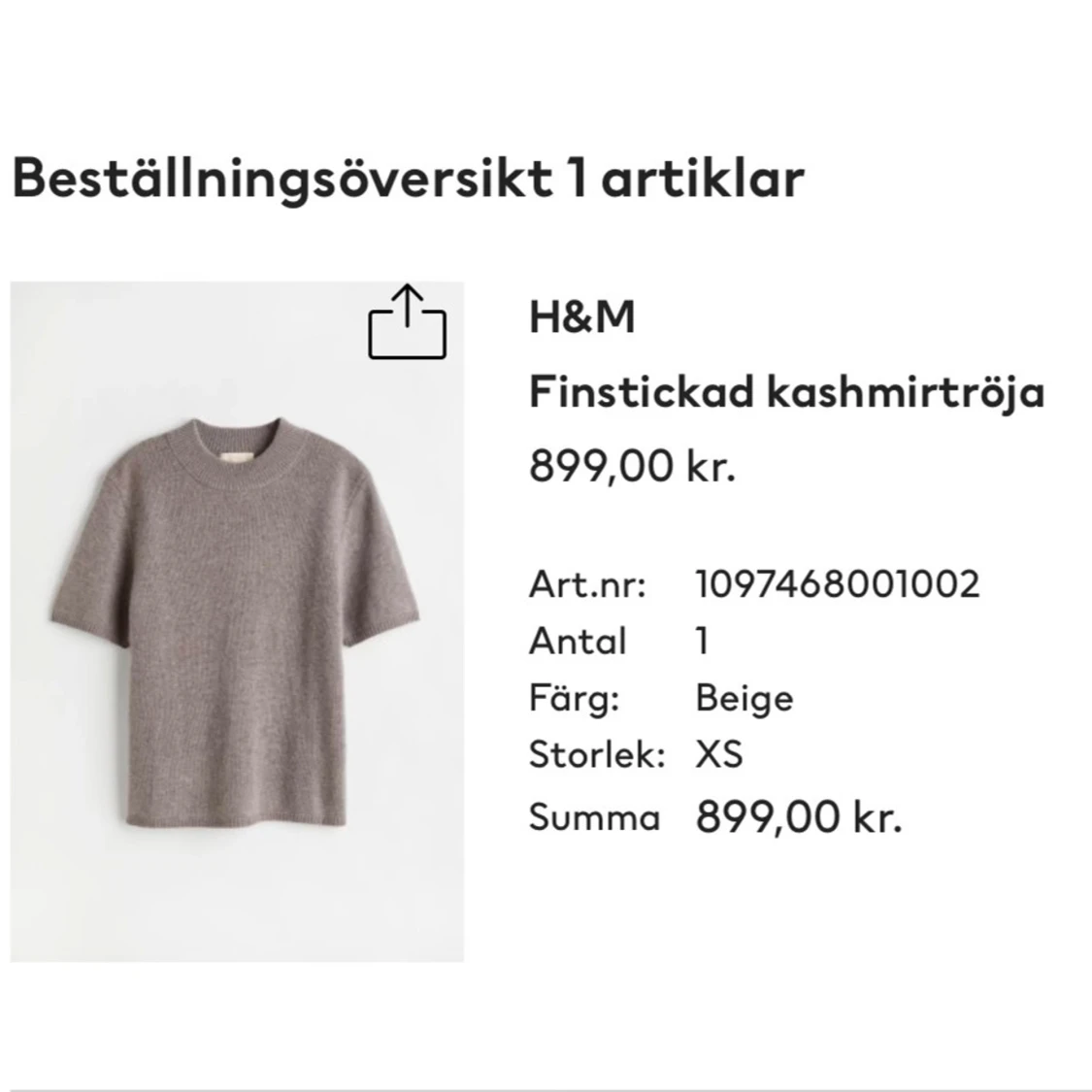 Cashmere t shirt  - 91