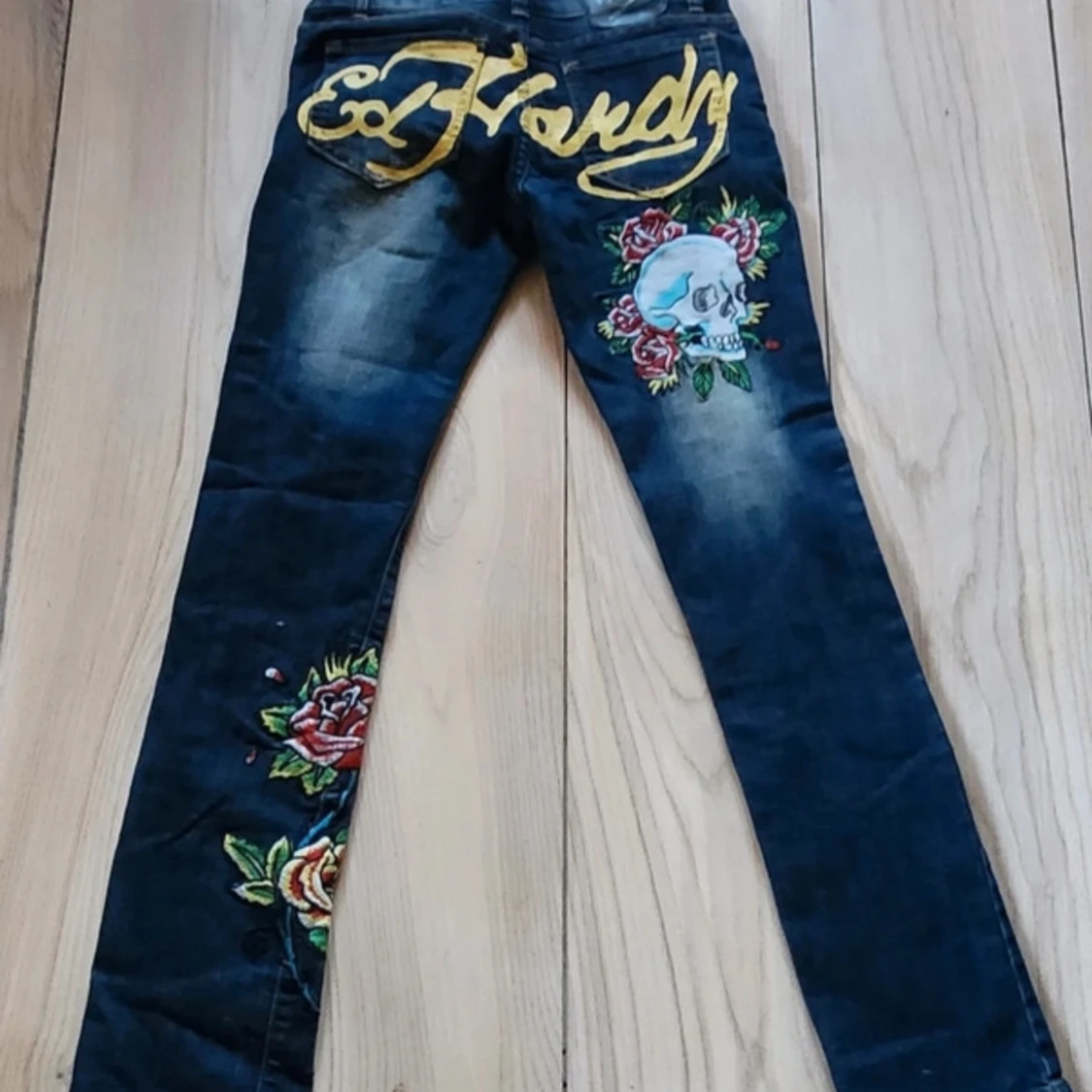 ed hardy low waist jeans - 90