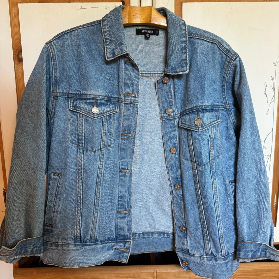 Oversized jeansjacka - 2