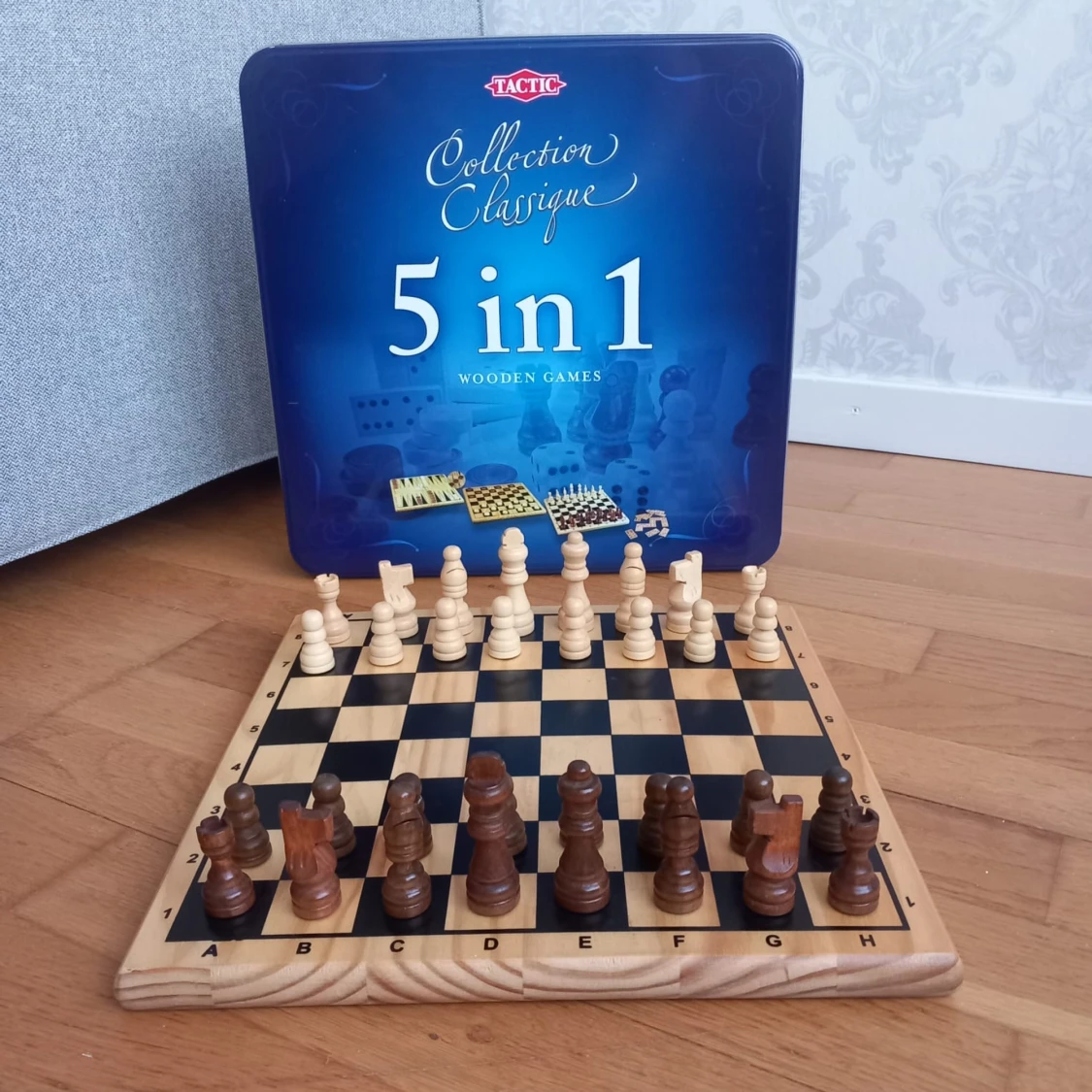 Schack spel, Backgammon 5 in 1 - 91