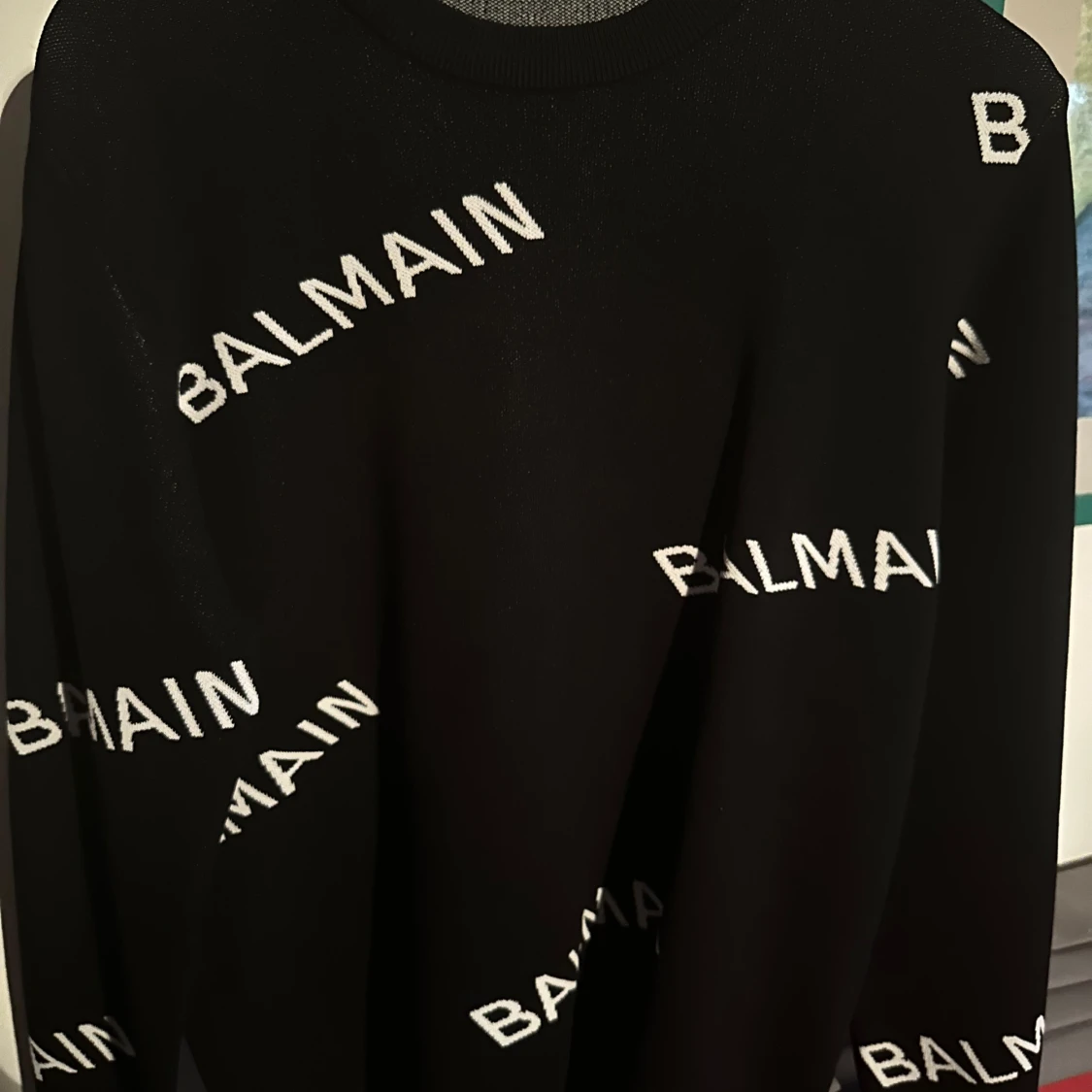 Stickad Balmain Tröja