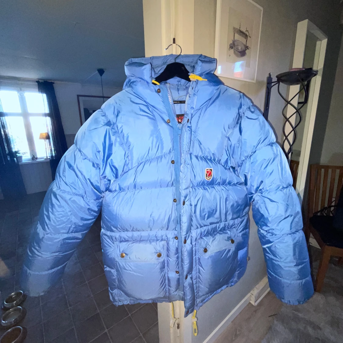 Ljusblå fjällräven jacka  - 93