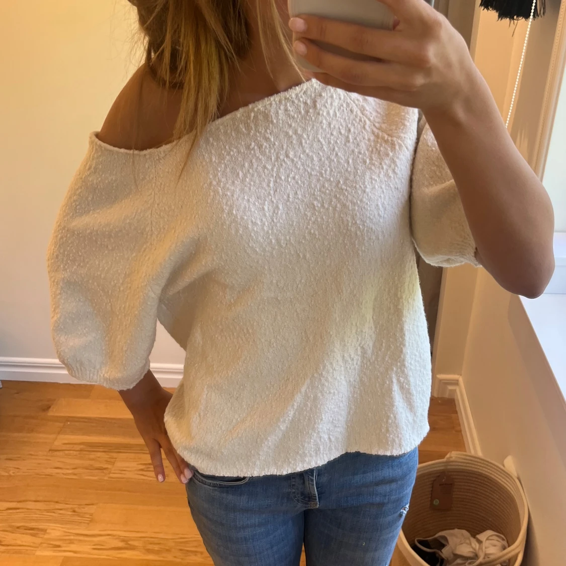 stickad tröja från lindex