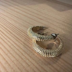 Örhängen  - Fina guldfärgade örhängen. Aldrig använda, endast testade 