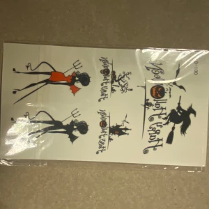 Halloween Tatuering  - Mått 13.50*7.50 cm Finns fler kvar, samma frakt 