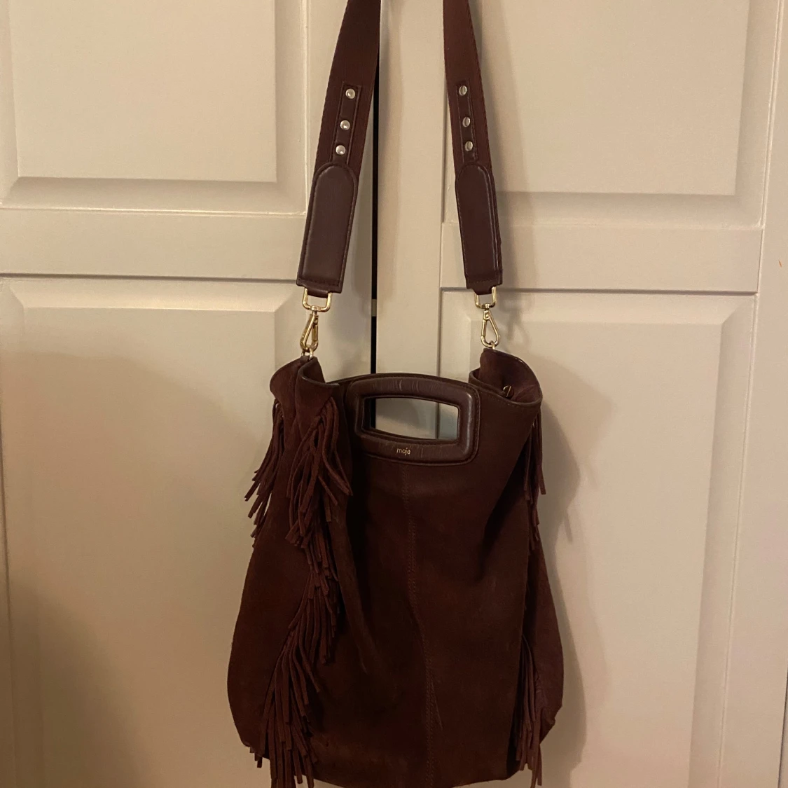 Vinröd majeväska - 2