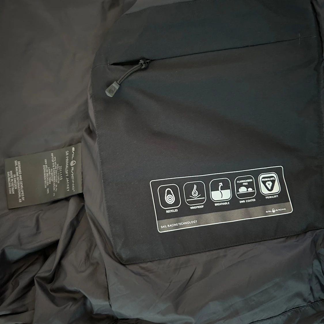 Svart jacka från Sail Racing - 2