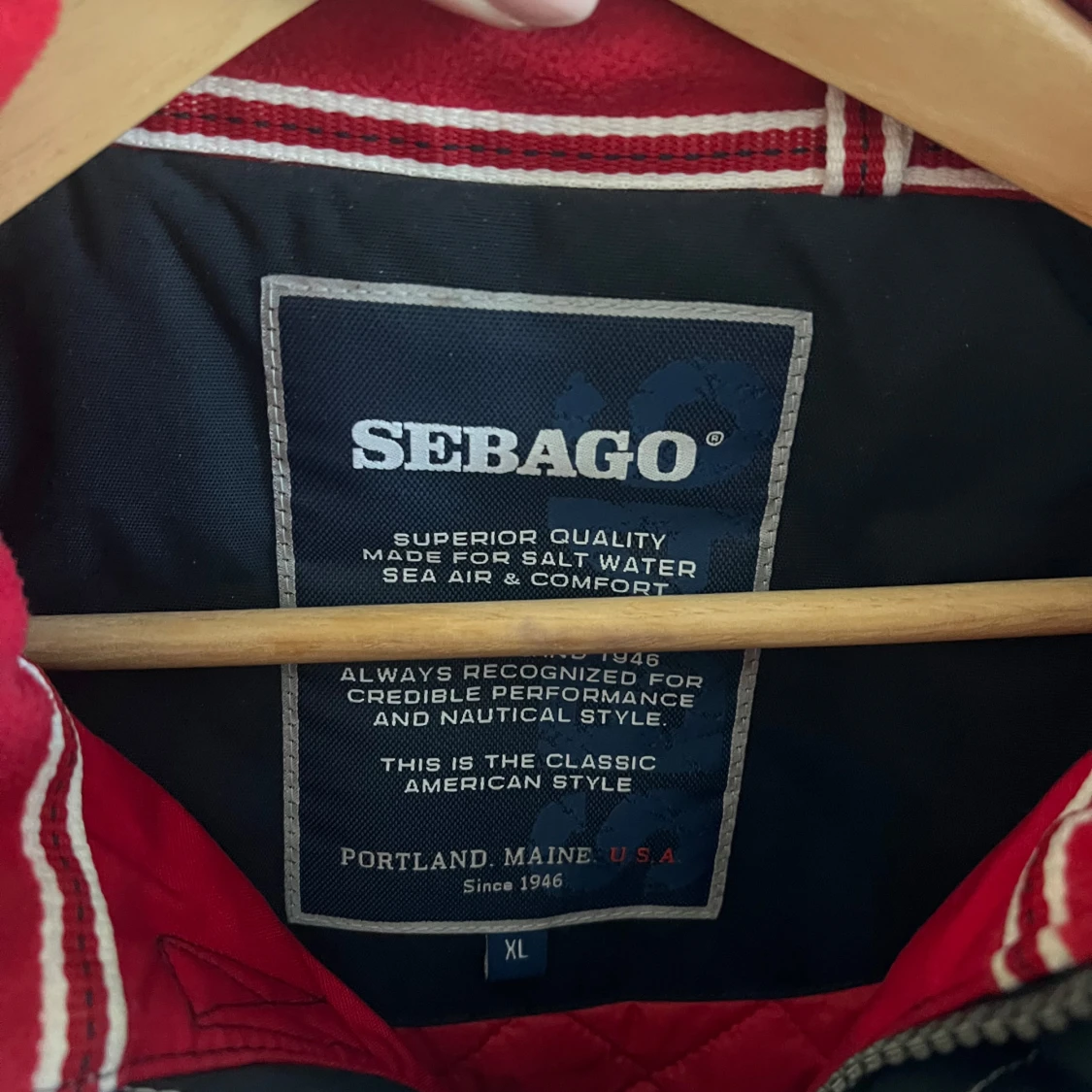 Svart och vit jacka från Sebago - 2