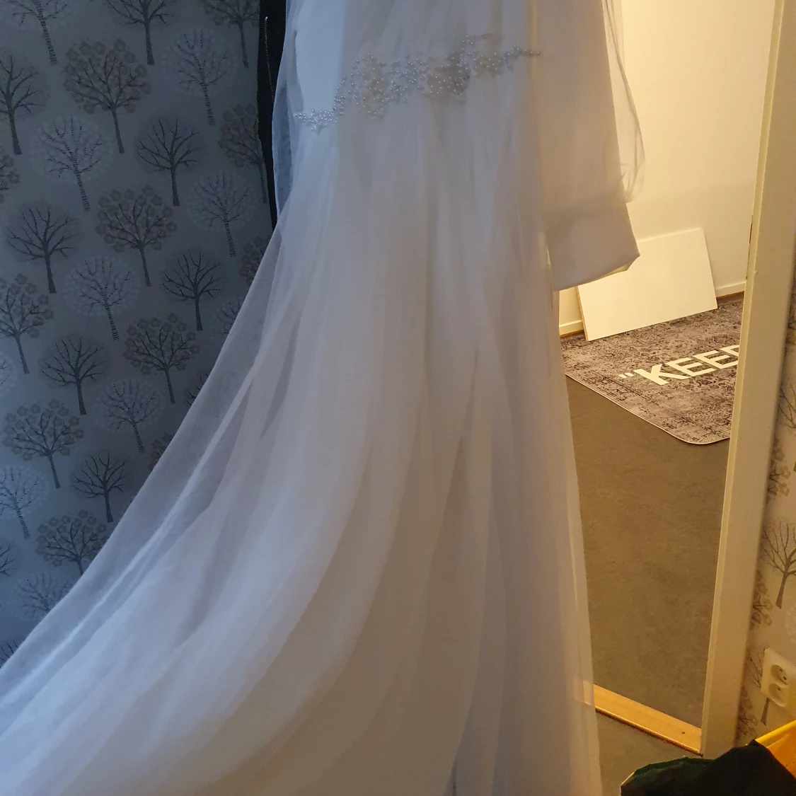 Vit långklänning från Moda Echer