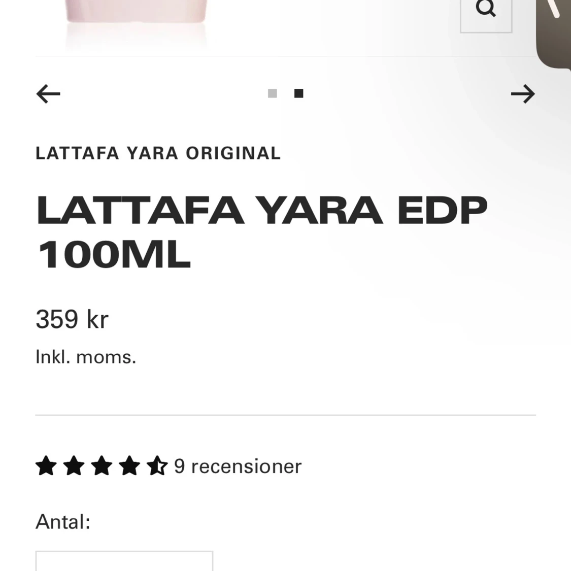 Lattafa Yara Eau de Parfum 100ml - 91