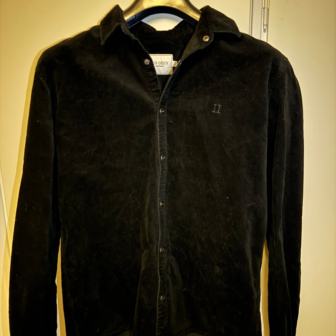 Svart manchester overshirt från Les Deux