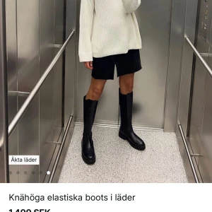 Svarta boots - Använt 1 gång, mycket bra skick