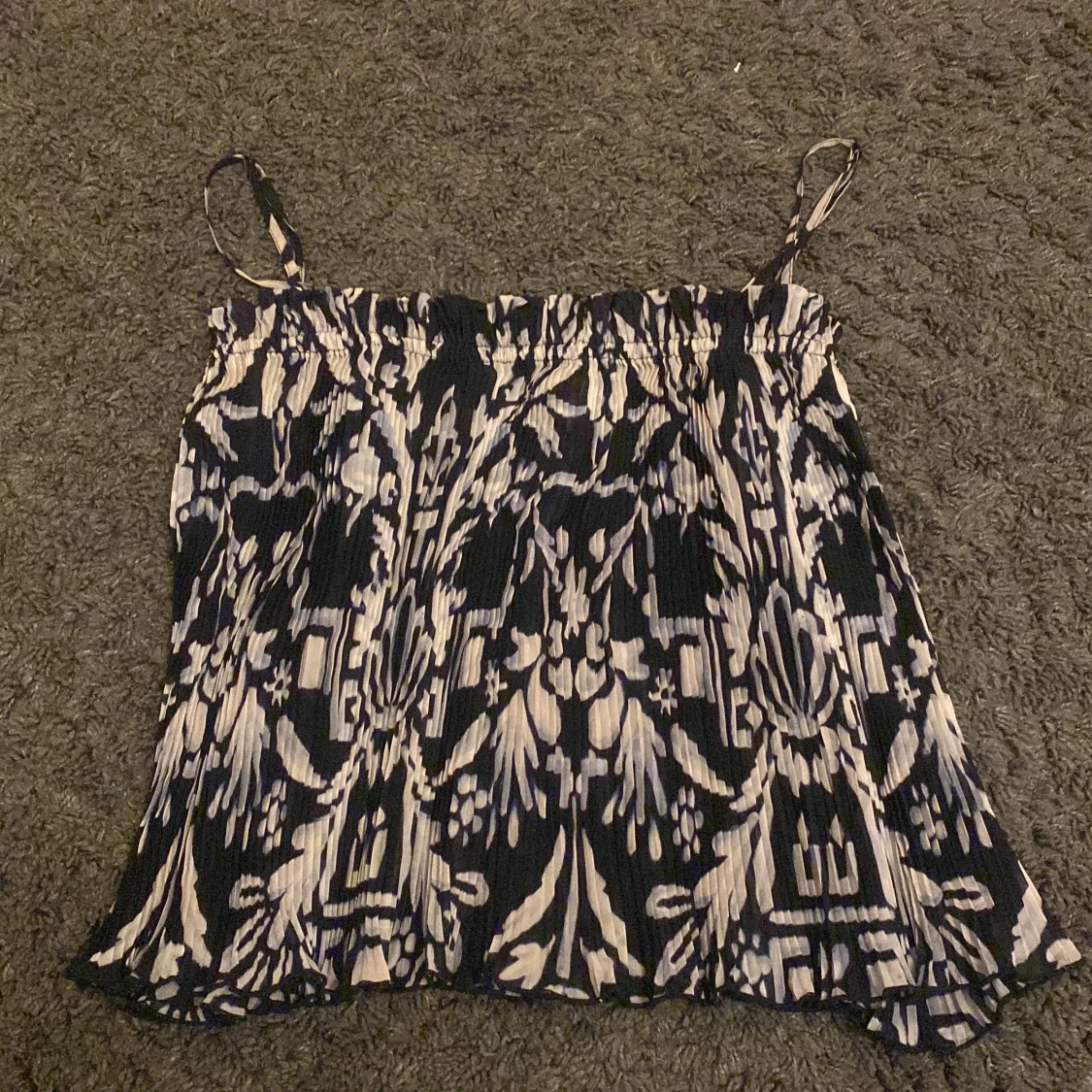 Mönstrad topp från H&M