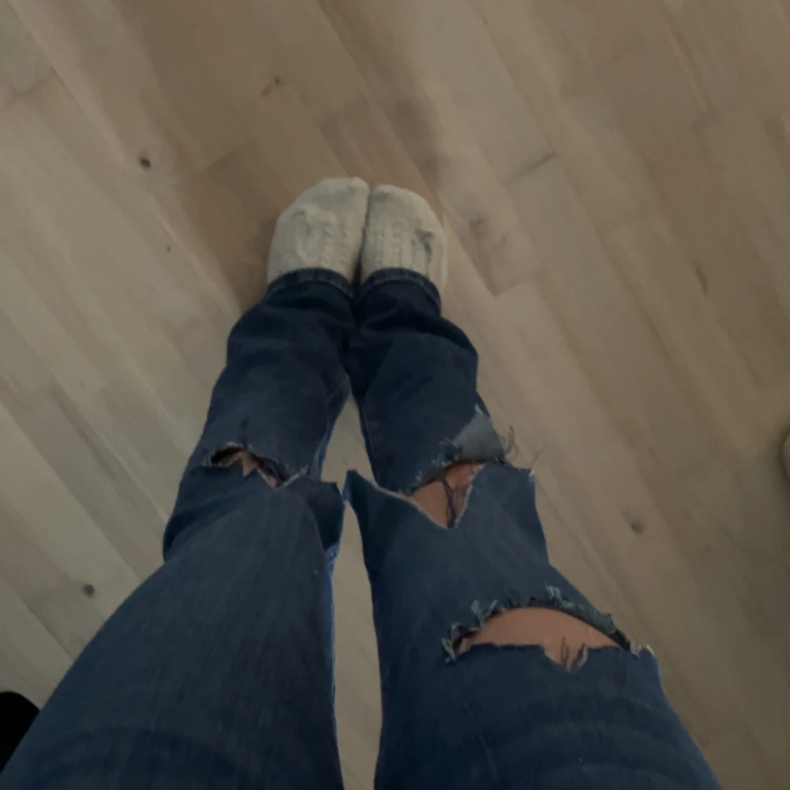 Blå jeans från Zara - 1