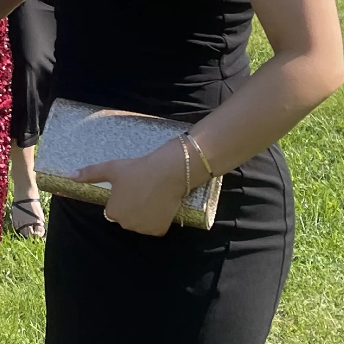 Glittrig guld CLUTCH - 2