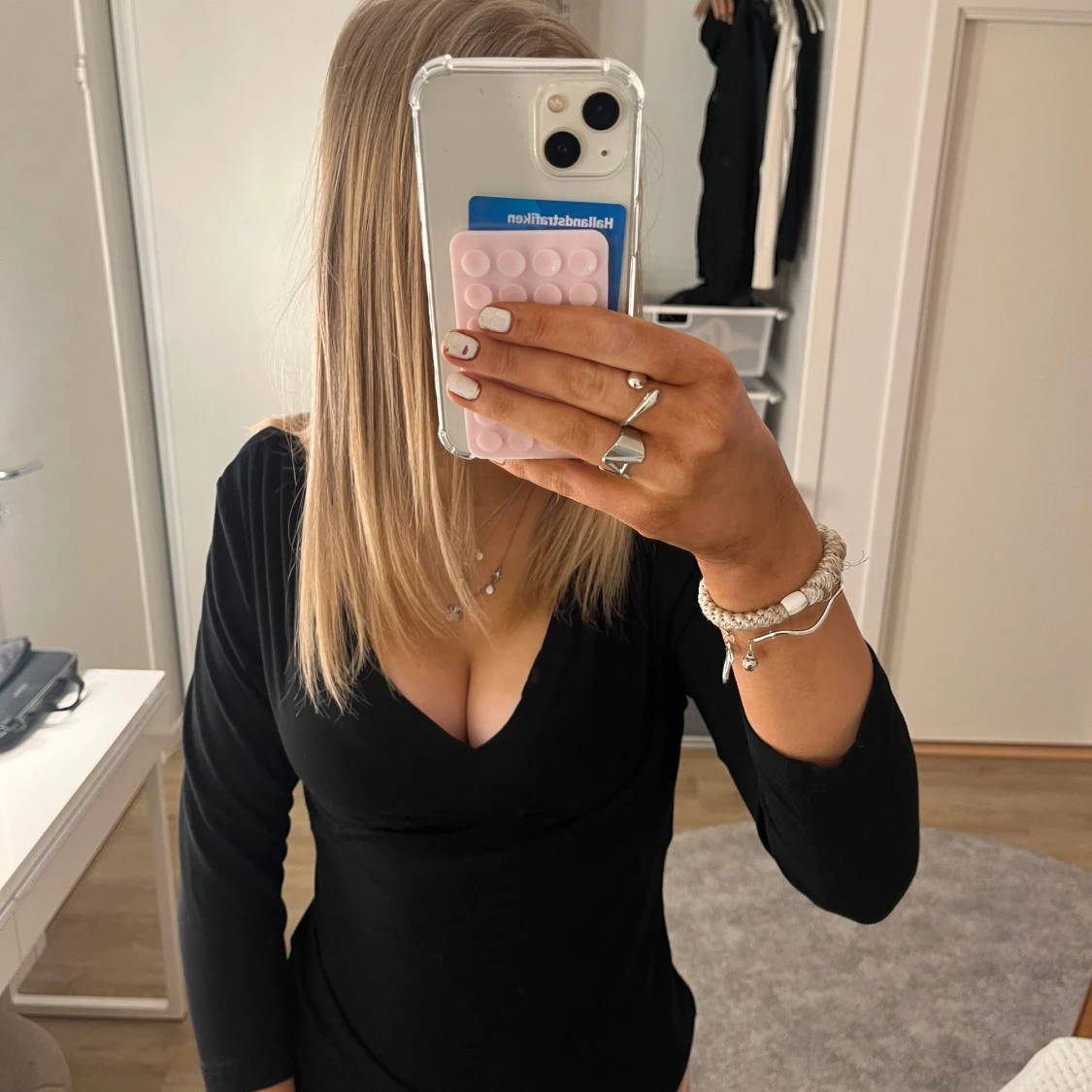 Svart blus från Flash Woman - 3