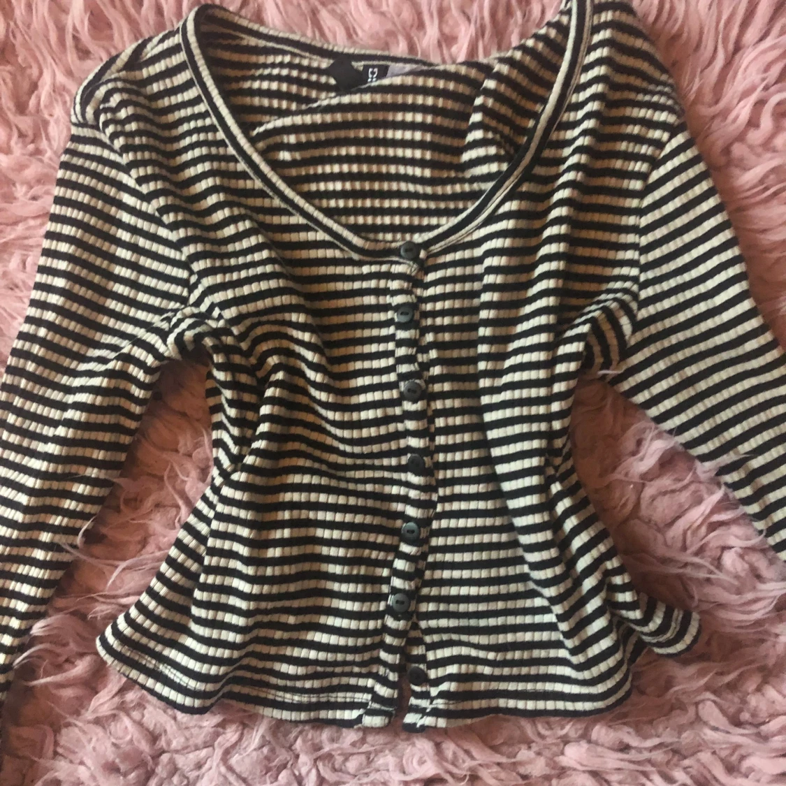 Långärmad randig tröja⭐️