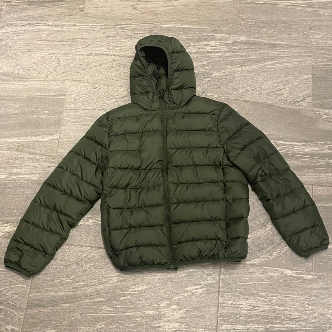 Grön pufferjacka från H&M