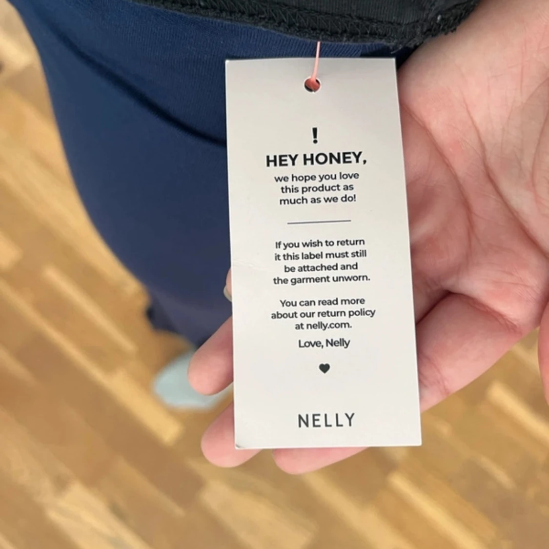 Mörkblå långkjol från Nelly - 1