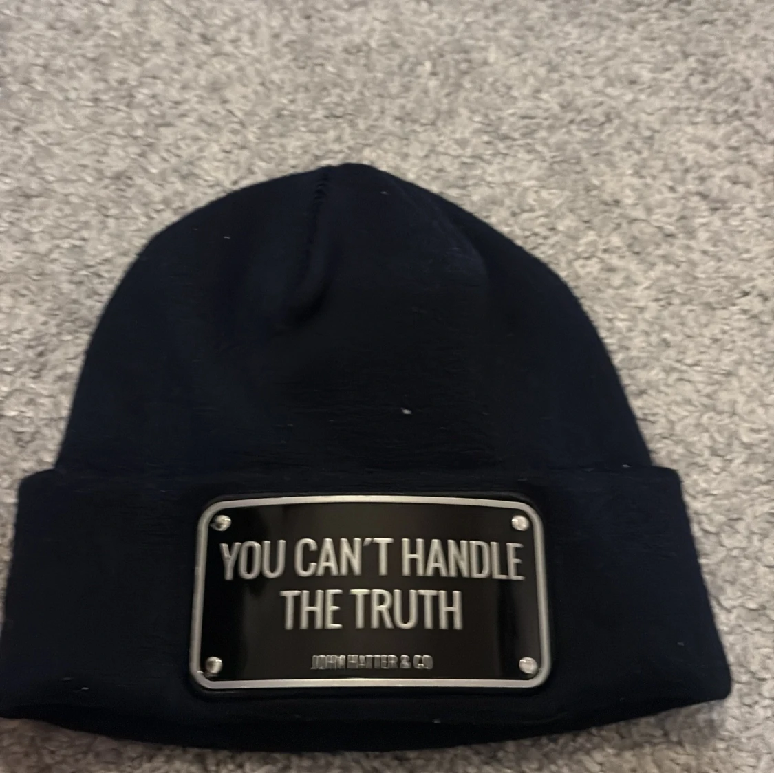 Svart mössa från John Hatter & Co - 2