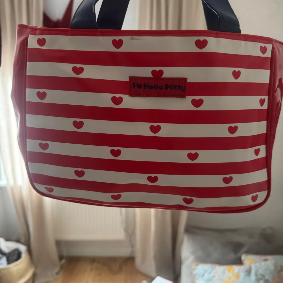 Hello Kitty randig väska - 2