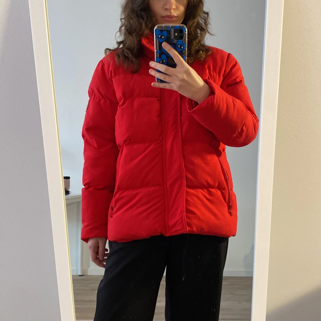 Röd dunjacka från LTB - 3